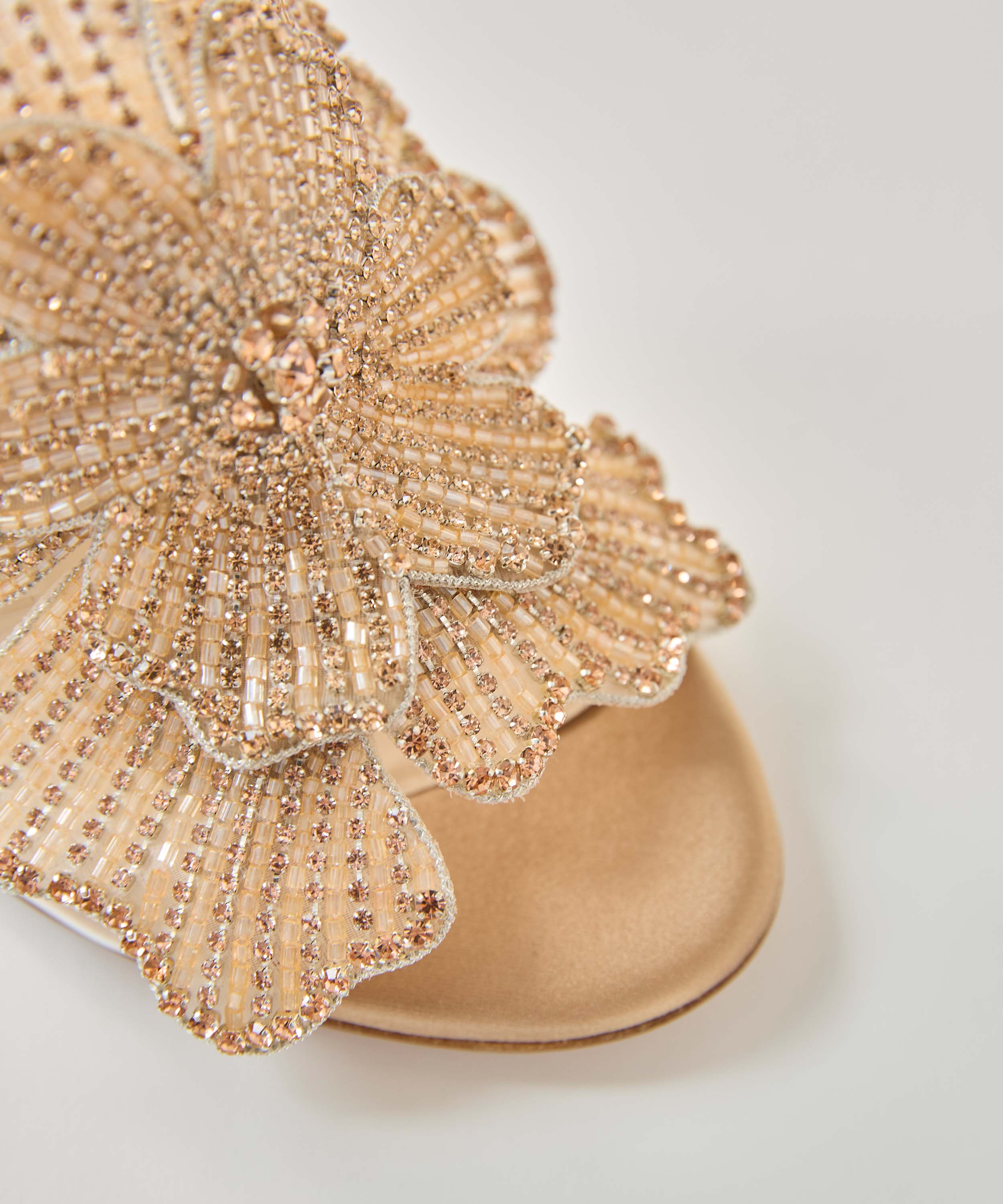 Bisous Flower Mules 105 - نيود