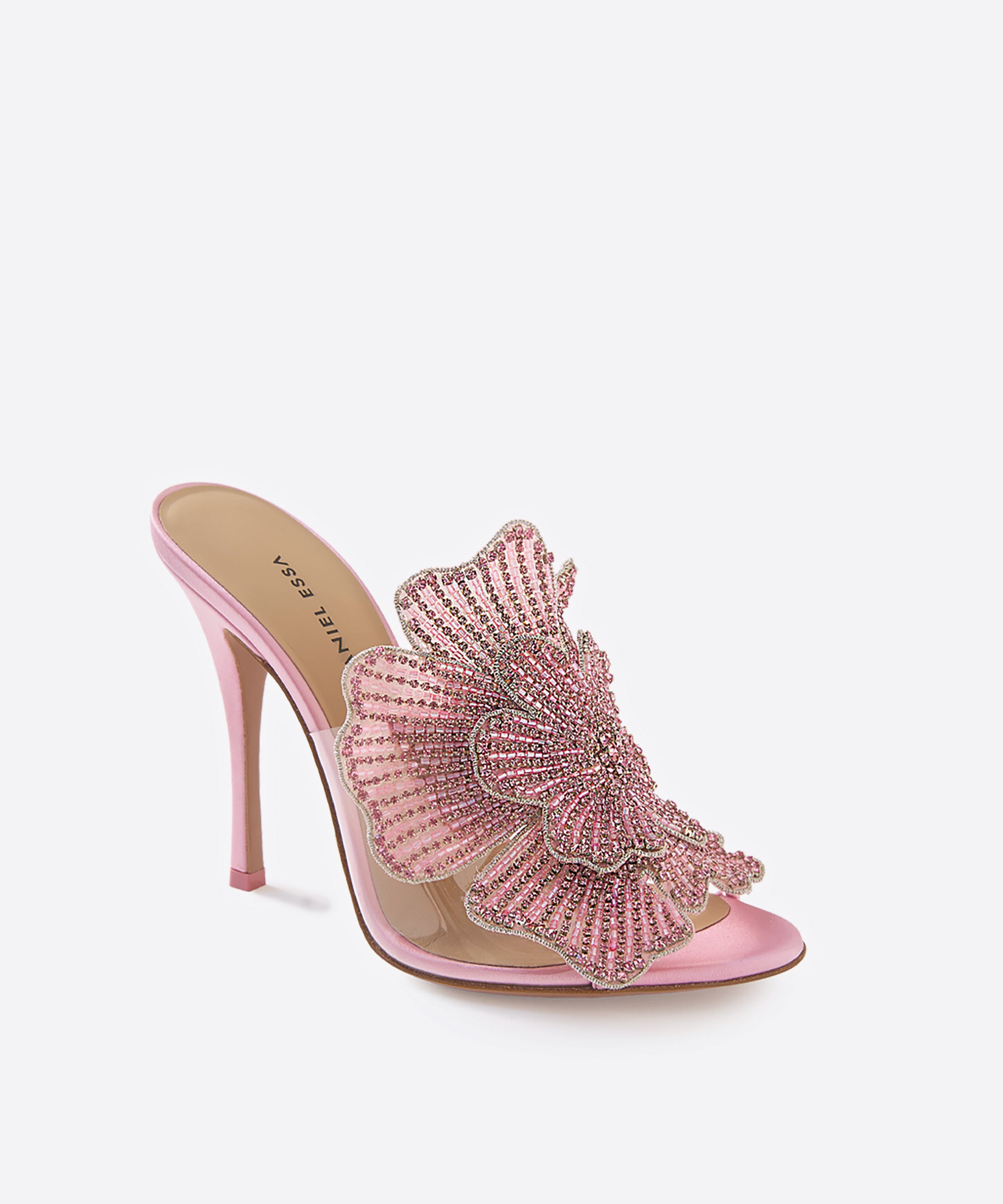 Bisous Flower Mules 105 - وردي