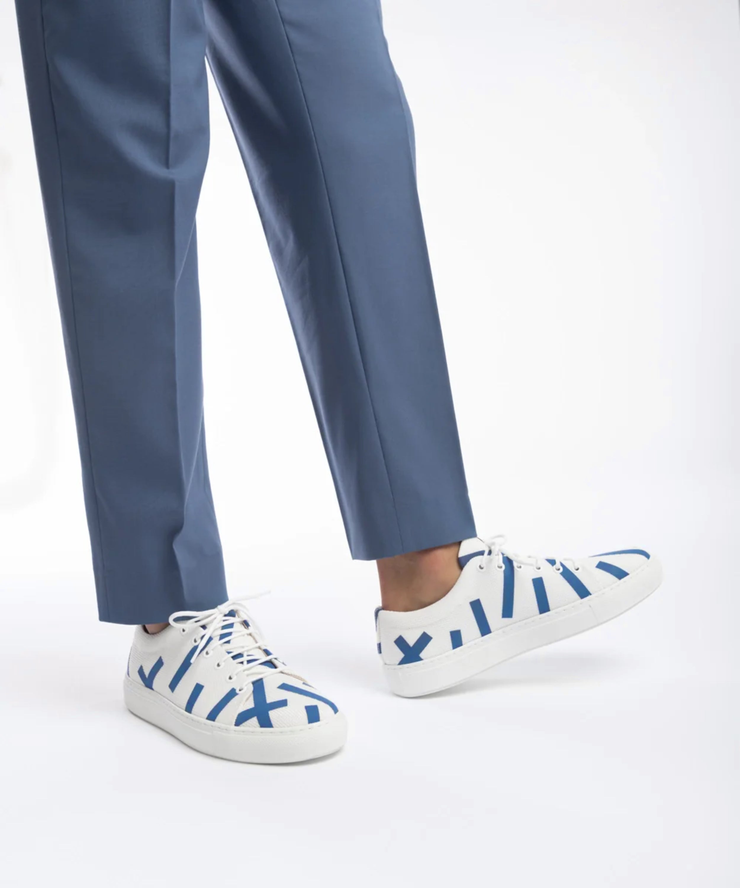 Confetti Sneaker - Paris Blue