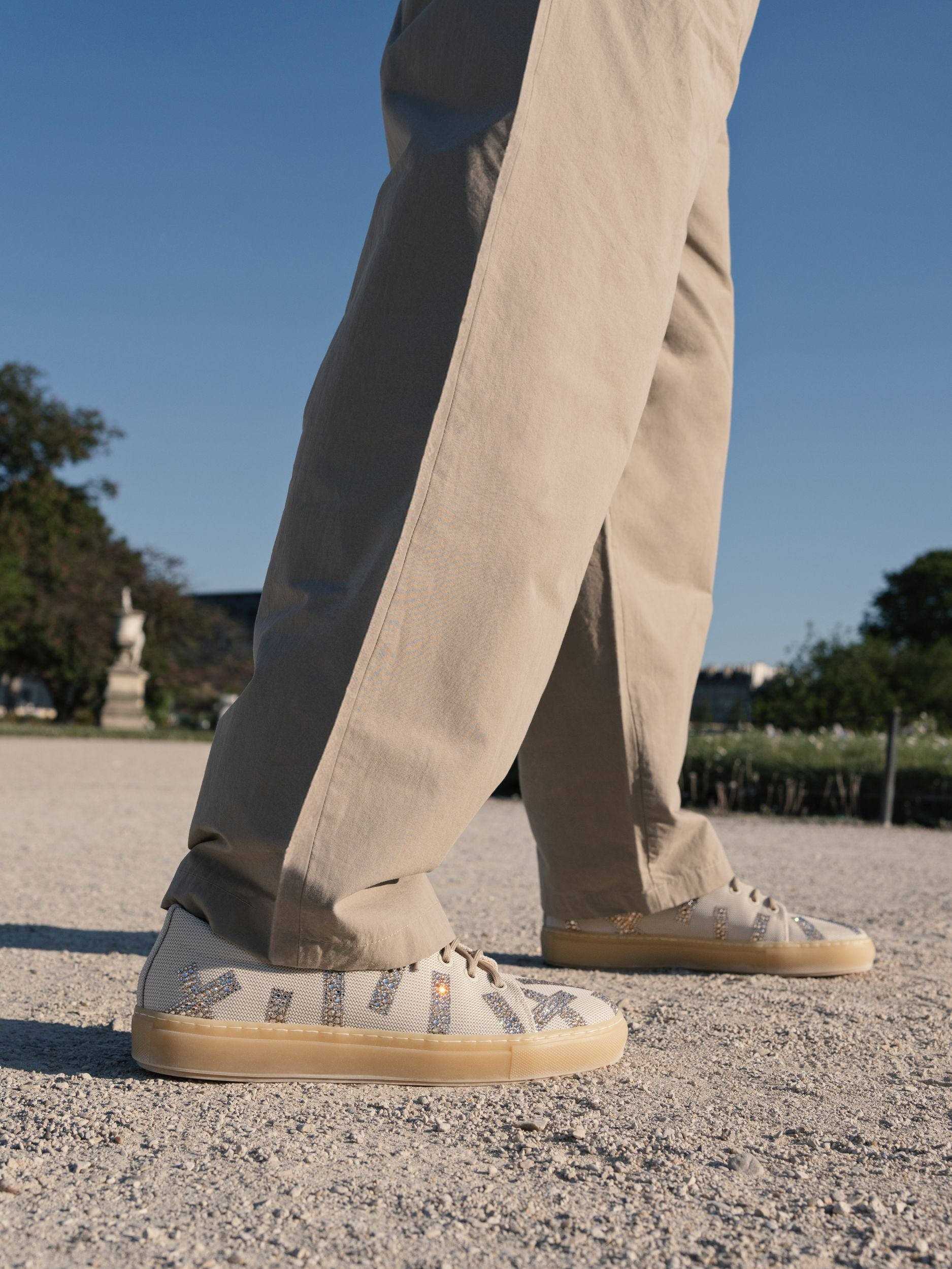 Confetti Sneaker - Sandstone