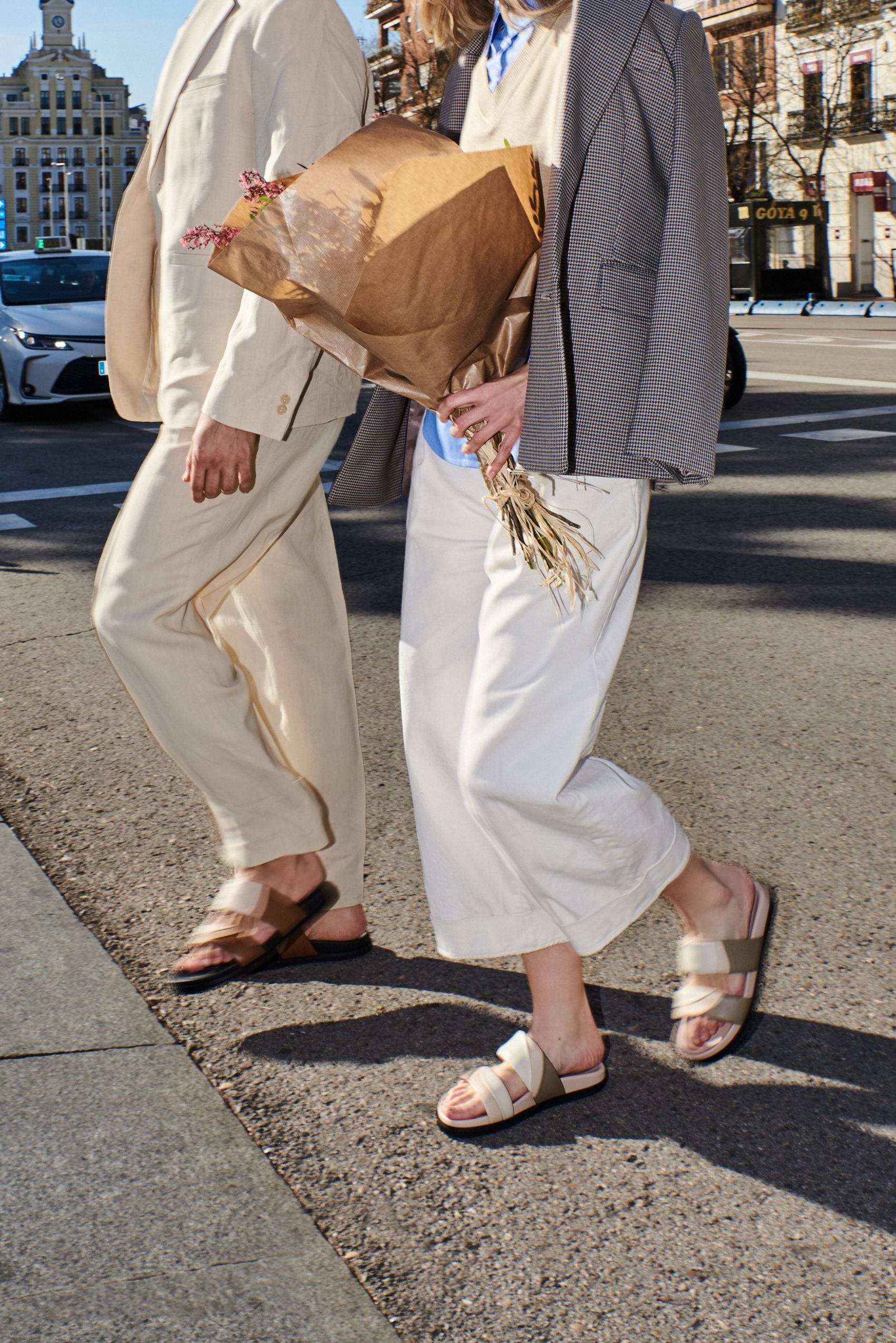 Coquillage Slide Sandals - Saint Tropez
