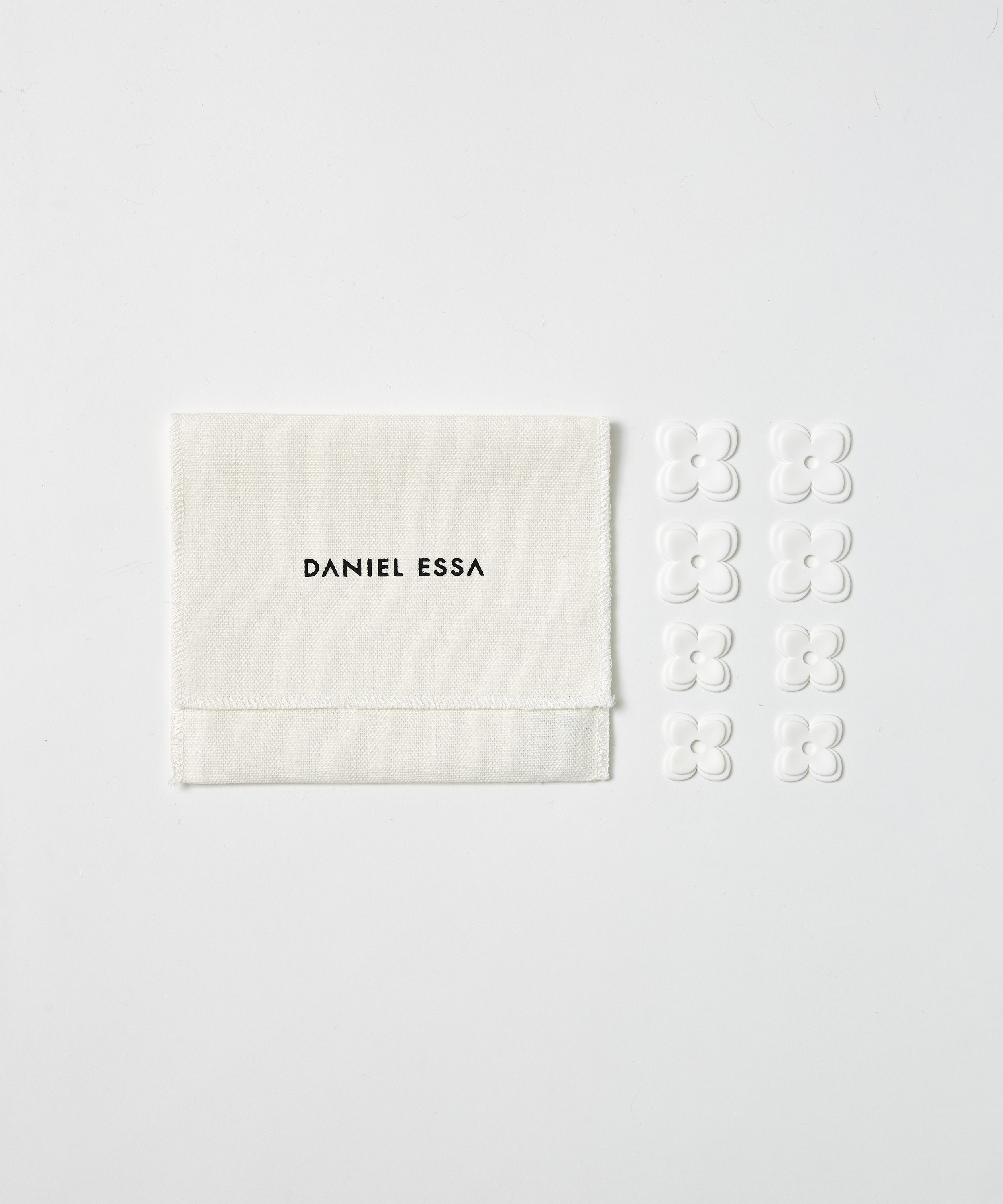 Set de fleurs blanches