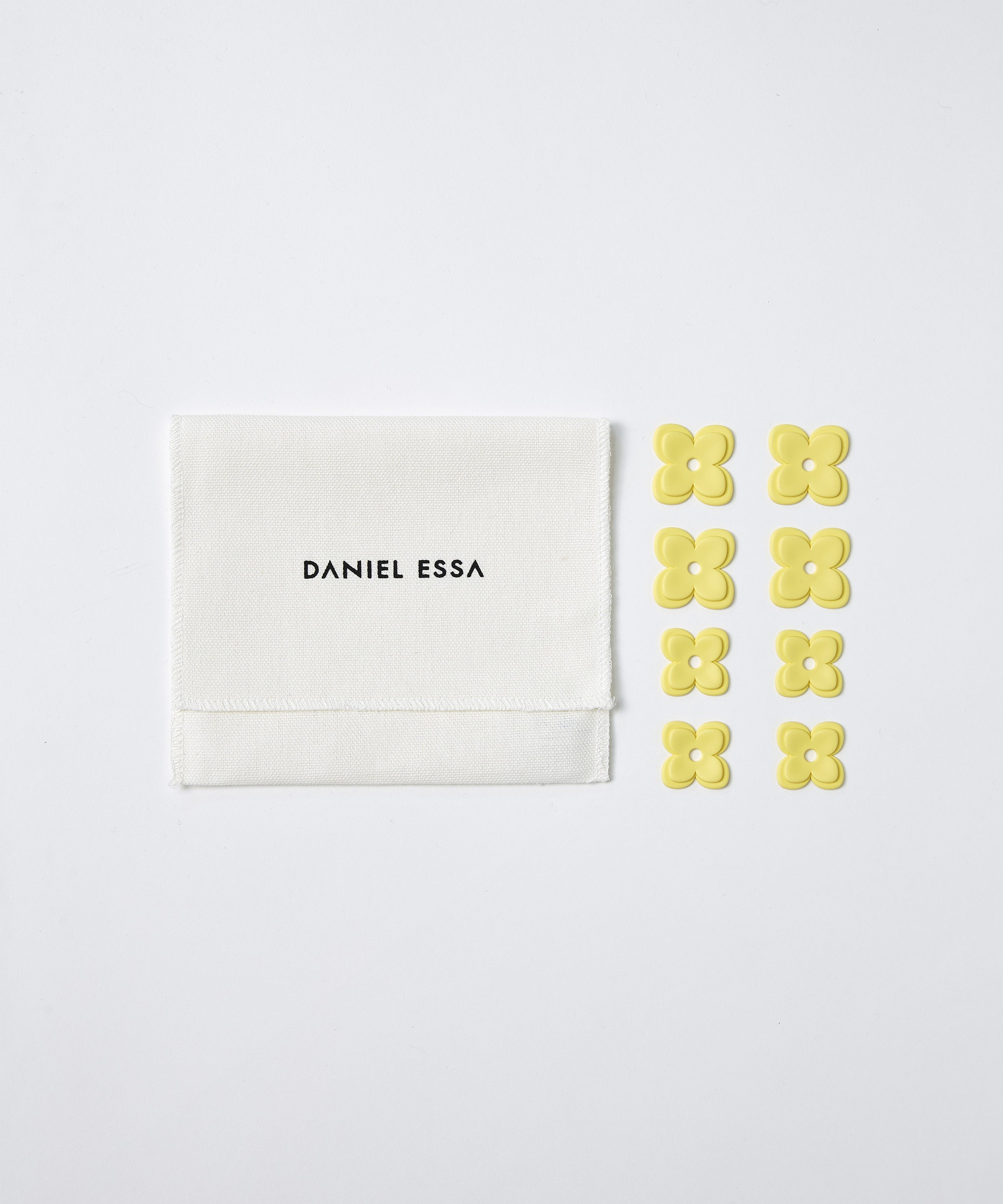 Set de fleurs jaunes