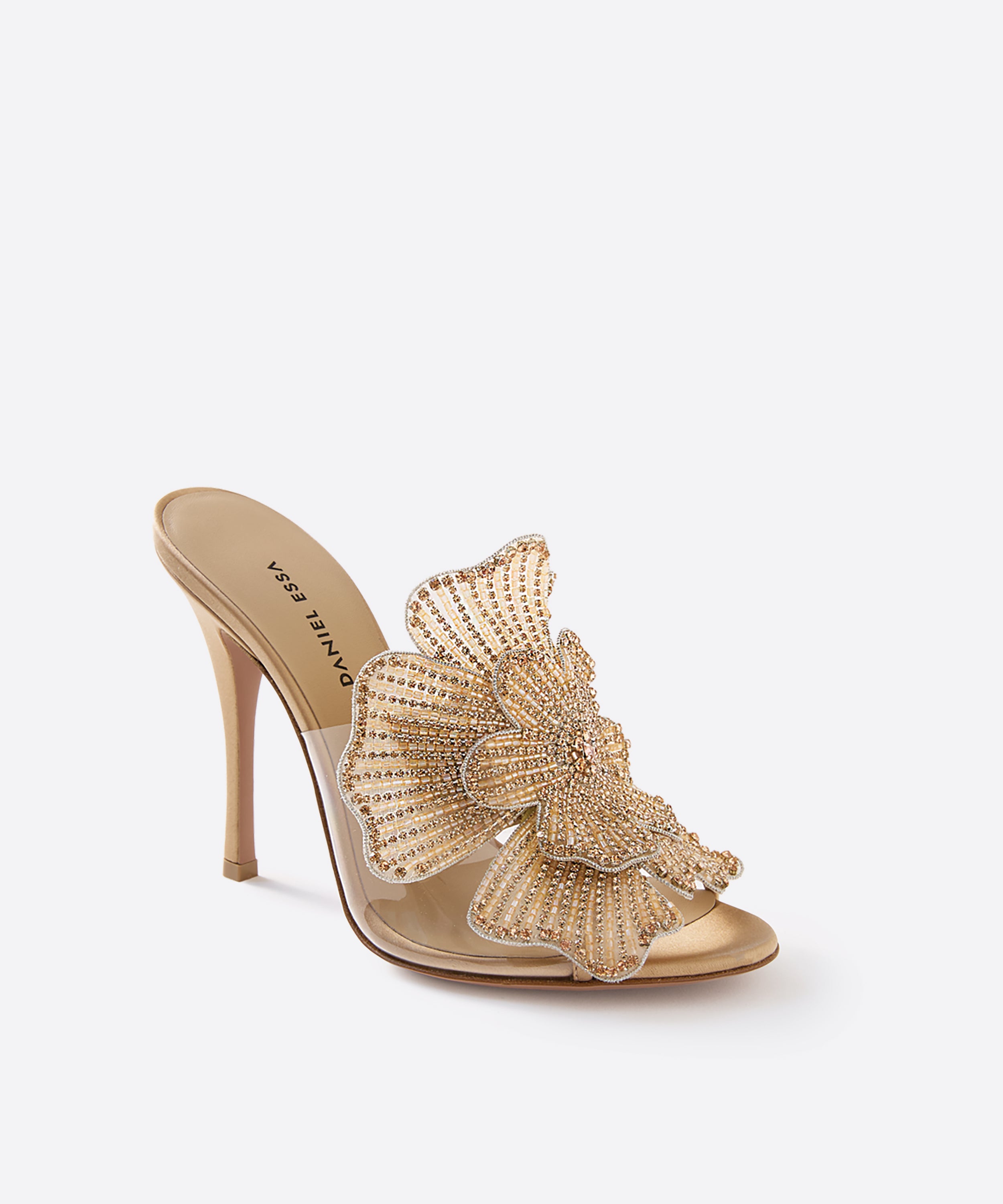 Bisous Flower Mules 105 - نيود