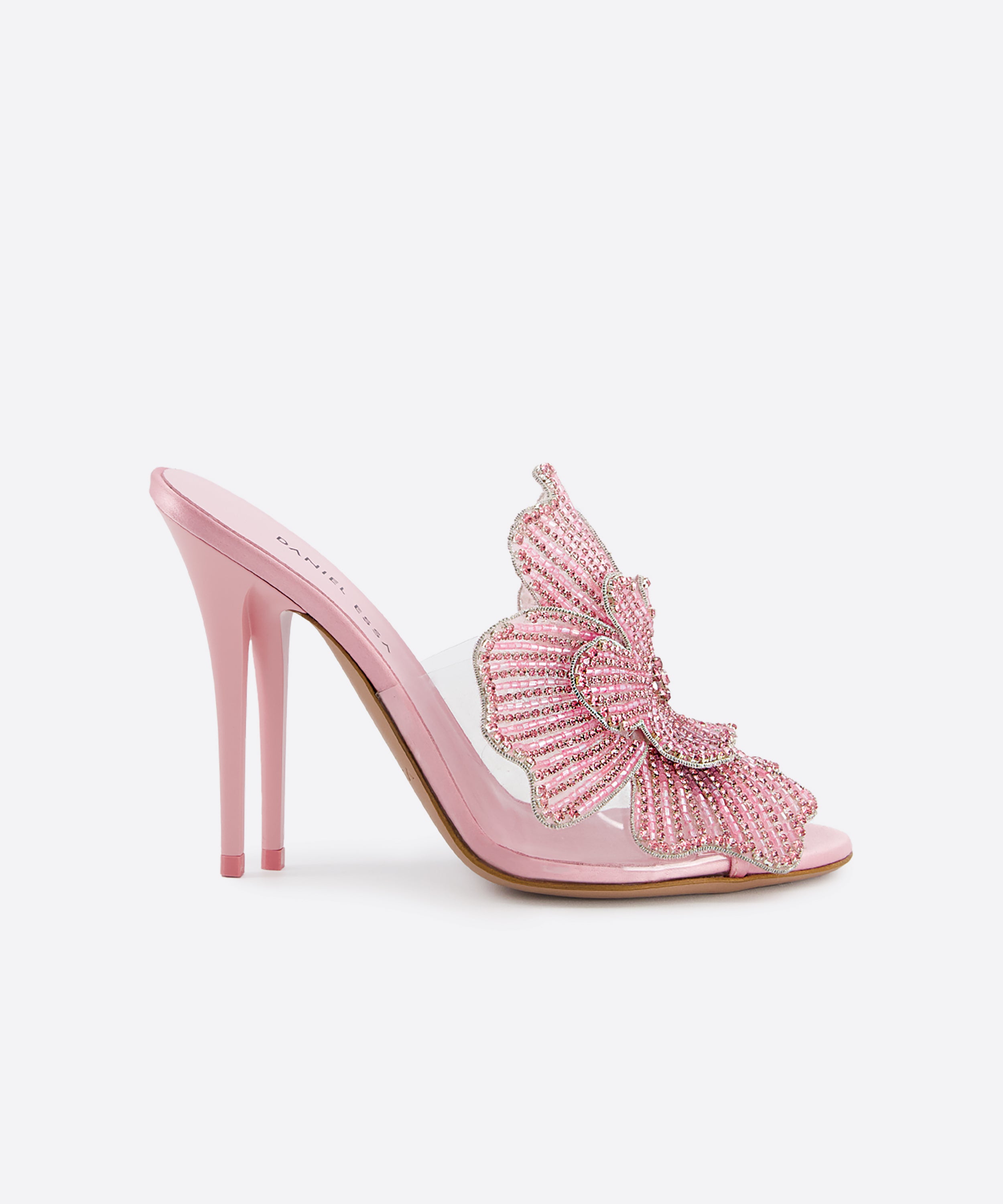 Bisous Flower Mules 105 - Pink