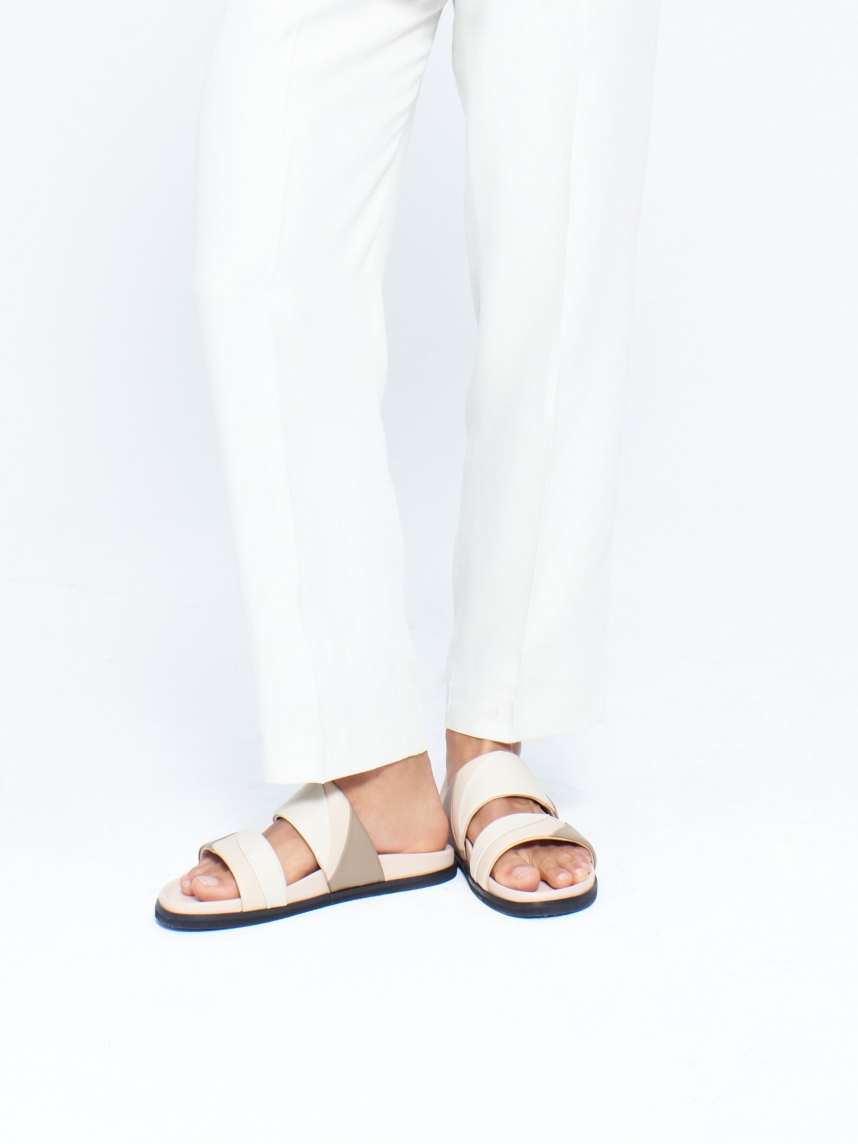 Coquillage Slide Sandals - Saint Tropez