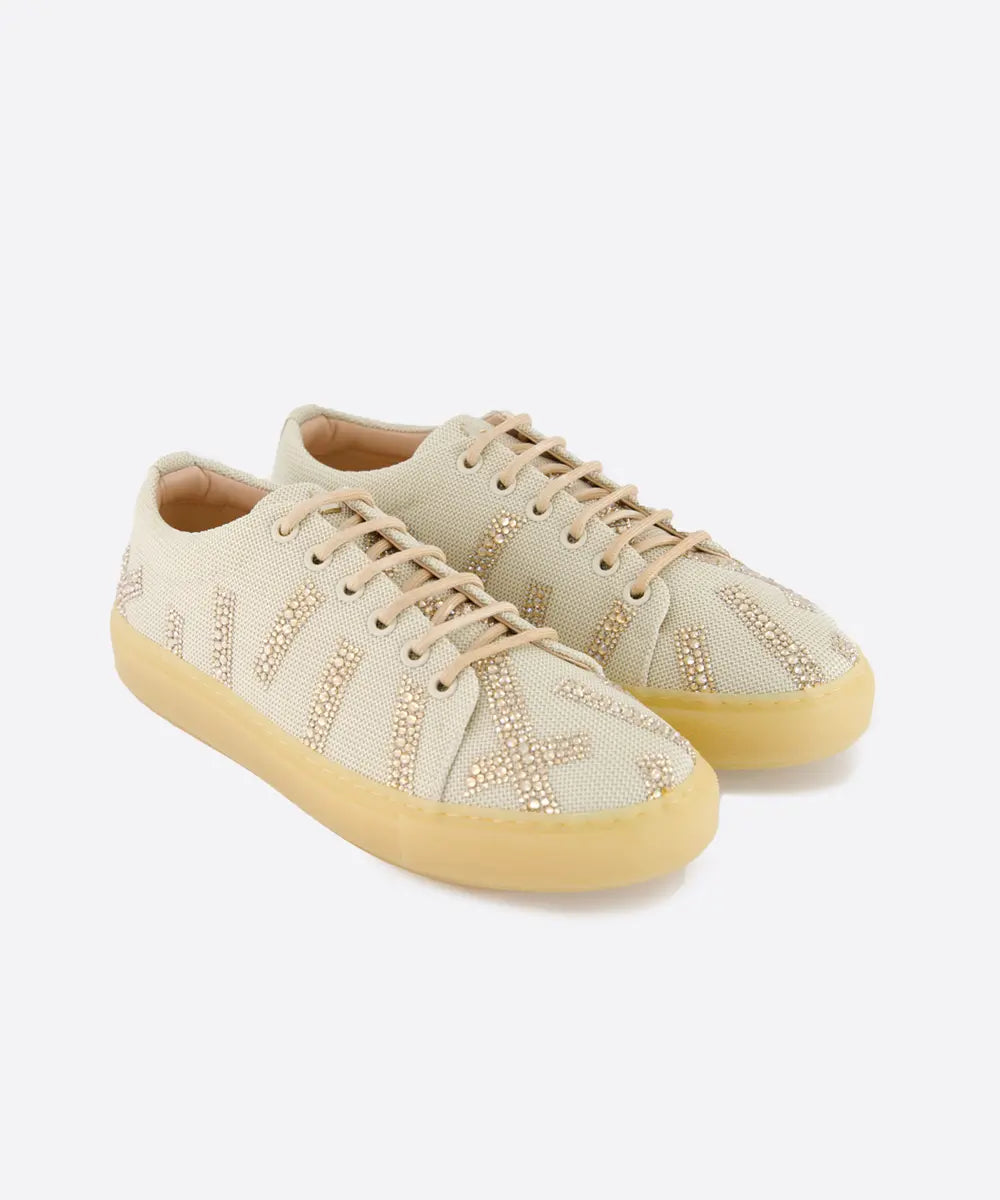 Confetti Sneaker - Sandstone