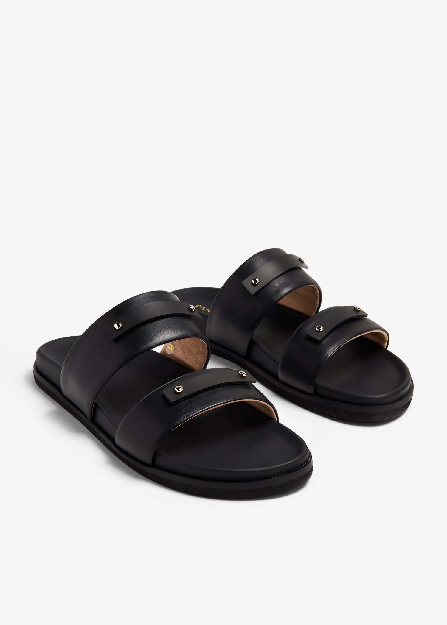 Nous Slide Sandals - Black