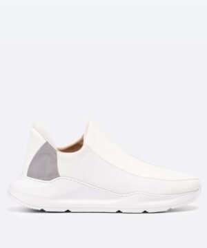 Electron. 07 White and Khaki Sneaker