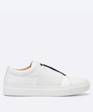 XOXO B.B Low-Top White Sneaker