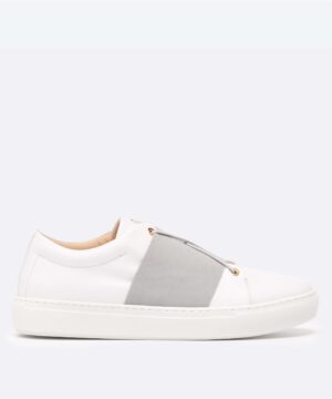 XOXO B.G Low-Top White Sneaker