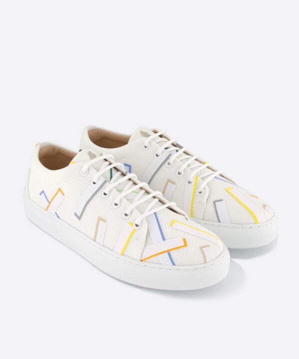 Sneaker Confetti - Multi/Blanc