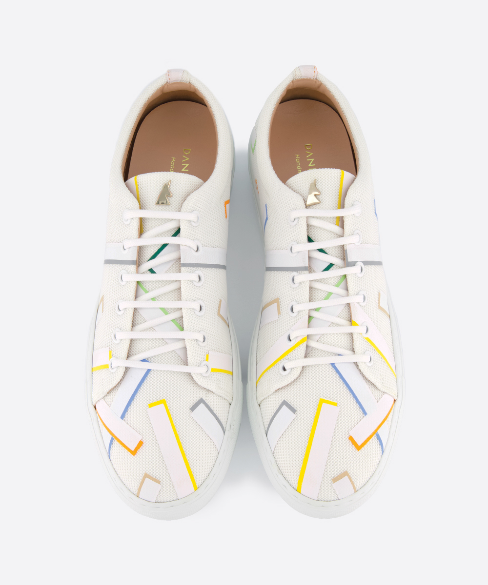 Sneaker Confetti - Multi/Blanc